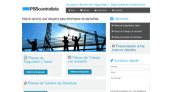 Desktop Screenshot of planseguridadsalud.es